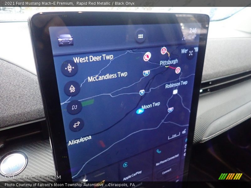 Rapid Red Metallic / Black Onyx 2021 Ford Mustang Mach-E Premium