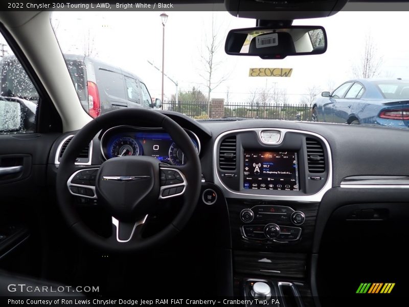 Bright White / Black 2022 Chrysler 300 Touring L AWD