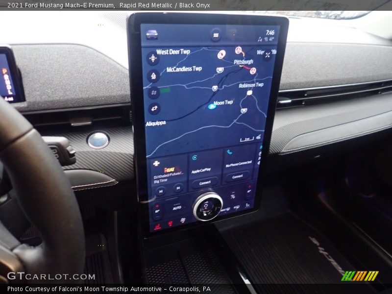 Rapid Red Metallic / Black Onyx 2021 Ford Mustang Mach-E Premium