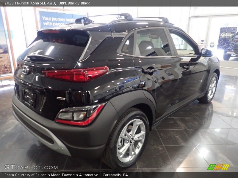 Ultra Black / Black 2023 Hyundai Kona SEL AWD