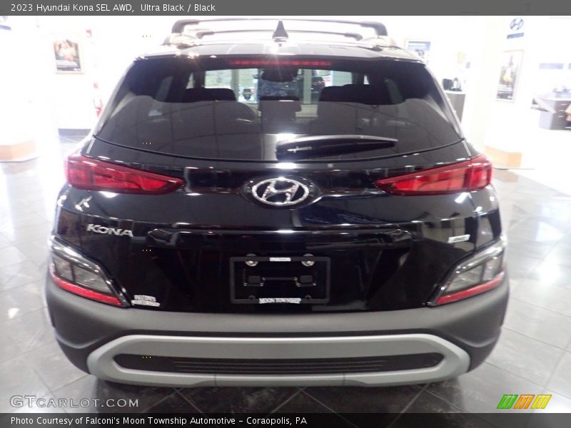 Ultra Black / Black 2023 Hyundai Kona SEL AWD