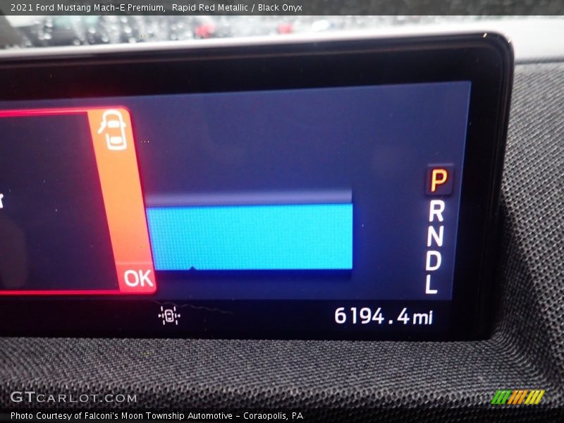 Rapid Red Metallic / Black Onyx 2021 Ford Mustang Mach-E Premium