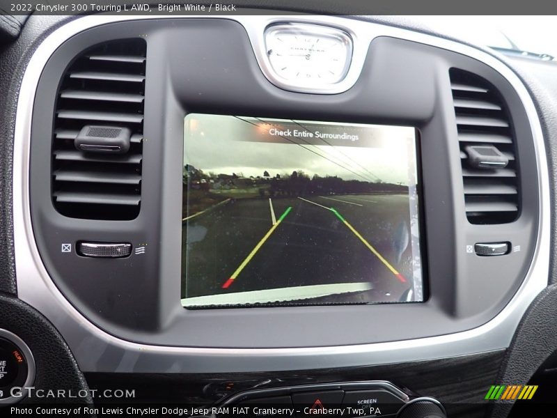 Bright White / Black 2022 Chrysler 300 Touring L AWD