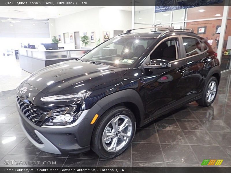 Ultra Black / Black 2023 Hyundai Kona SEL AWD