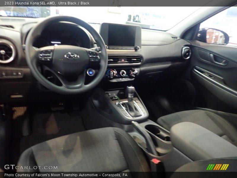 Ultra Black / Black 2023 Hyundai Kona SEL AWD