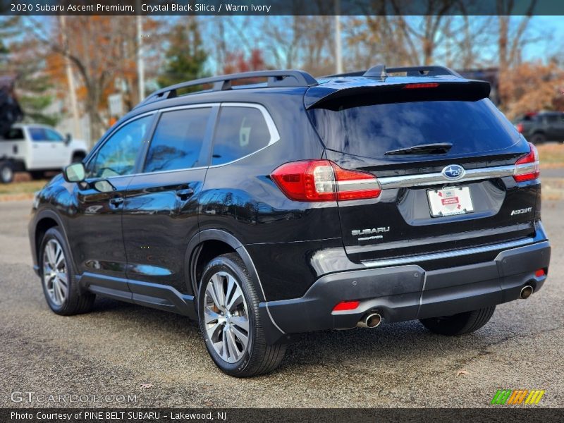 Crystal Black Silica / Warm Ivory 2020 Subaru Ascent Premium