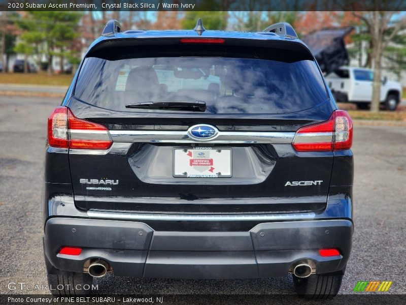 Crystal Black Silica / Warm Ivory 2020 Subaru Ascent Premium