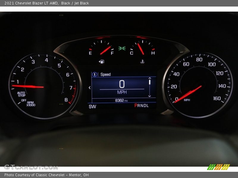 Black / Jet Black 2021 Chevrolet Blazer LT AWD