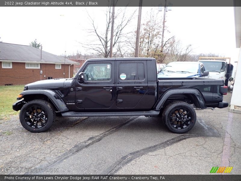 Black / Black 2022 Jeep Gladiator High Altitude 4x4