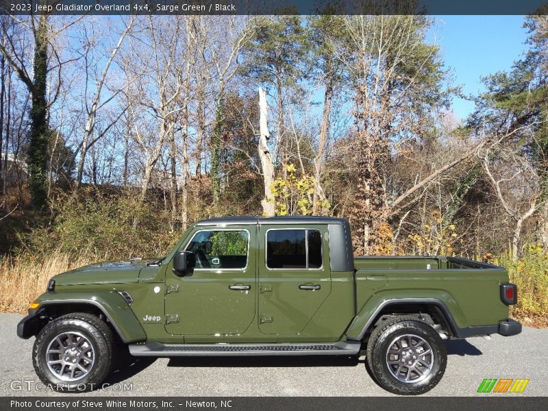 Sarge Green / Black 2023 Jeep Gladiator Overland 4x4