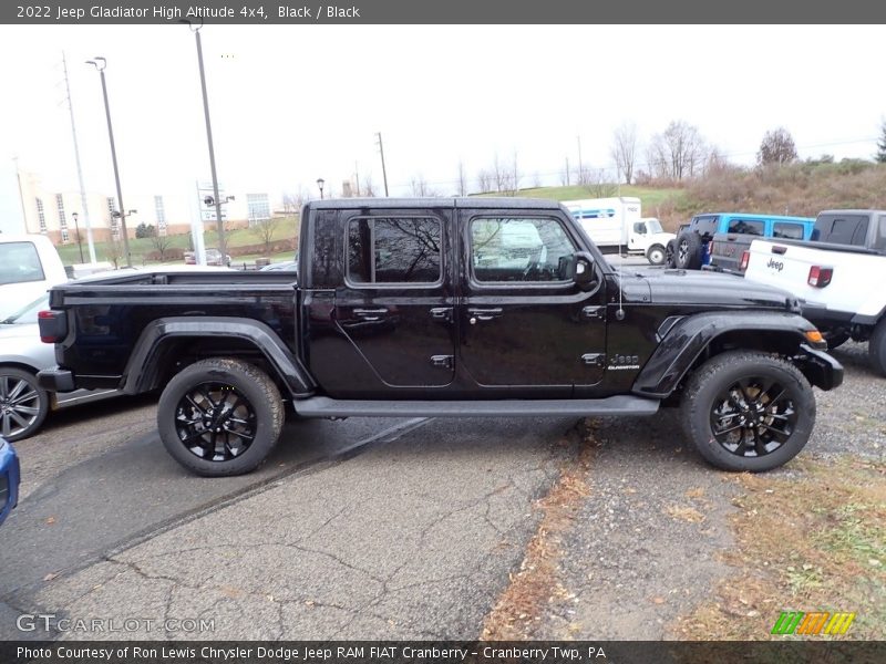 Black / Black 2022 Jeep Gladiator High Altitude 4x4