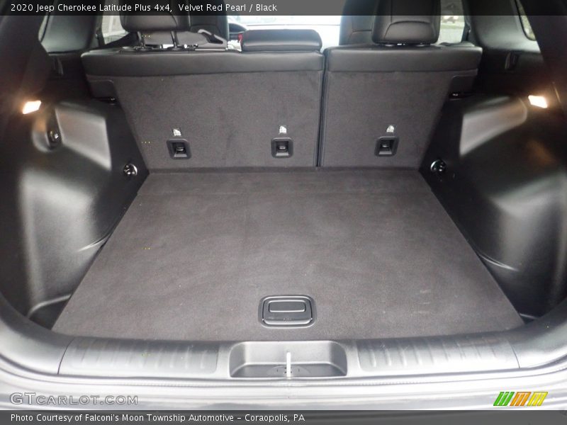 Velvet Red Pearl / Black 2020 Jeep Cherokee Latitude Plus 4x4