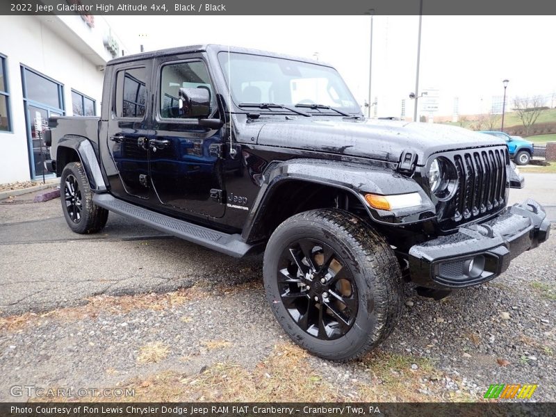 Black / Black 2022 Jeep Gladiator High Altitude 4x4