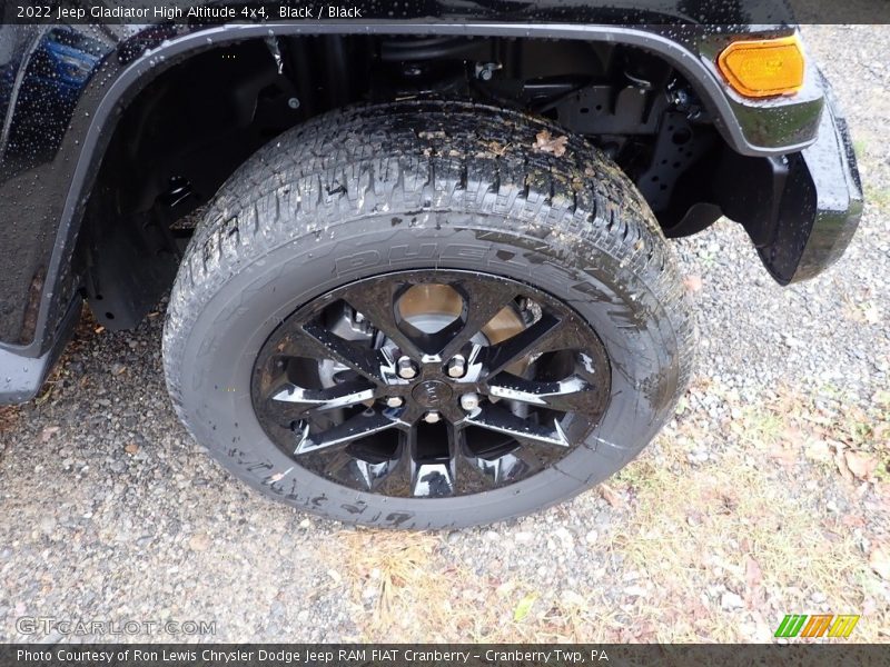 Black / Black 2022 Jeep Gladiator High Altitude 4x4