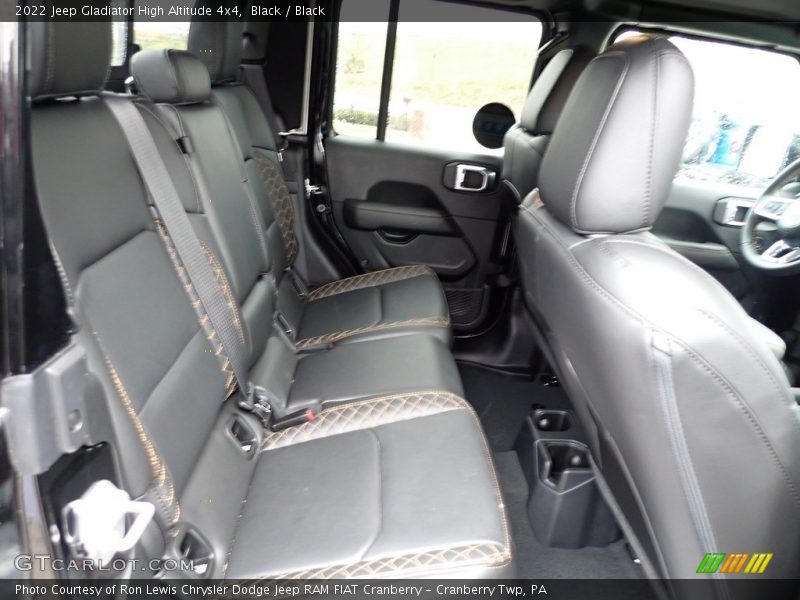 Black / Black 2022 Jeep Gladiator High Altitude 4x4