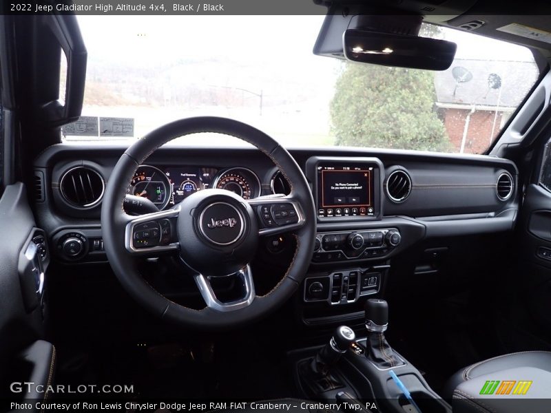Black / Black 2022 Jeep Gladiator High Altitude 4x4