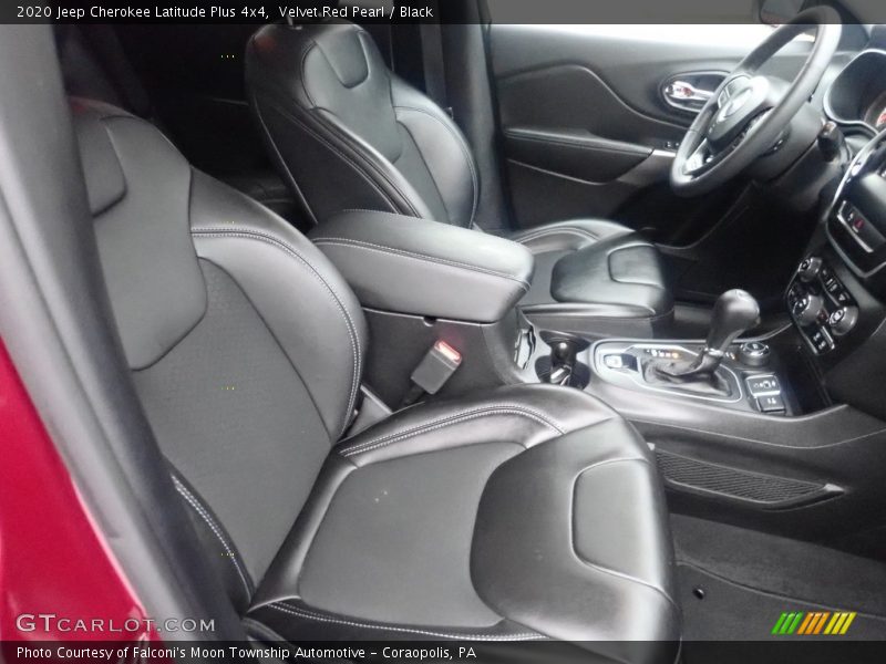 Velvet Red Pearl / Black 2020 Jeep Cherokee Latitude Plus 4x4