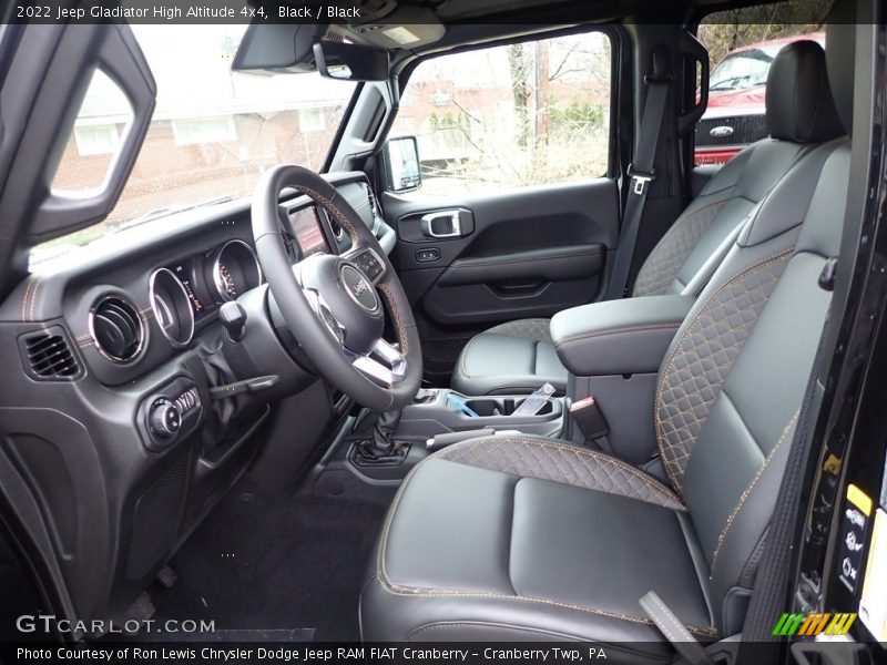 Black / Black 2022 Jeep Gladiator High Altitude 4x4
