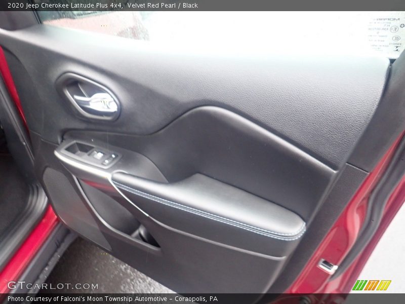 Velvet Red Pearl / Black 2020 Jeep Cherokee Latitude Plus 4x4
