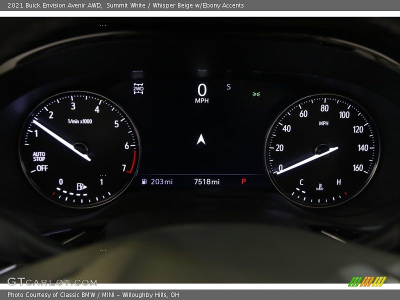  2021 Envision Avenir AWD Avenir AWD Gauges