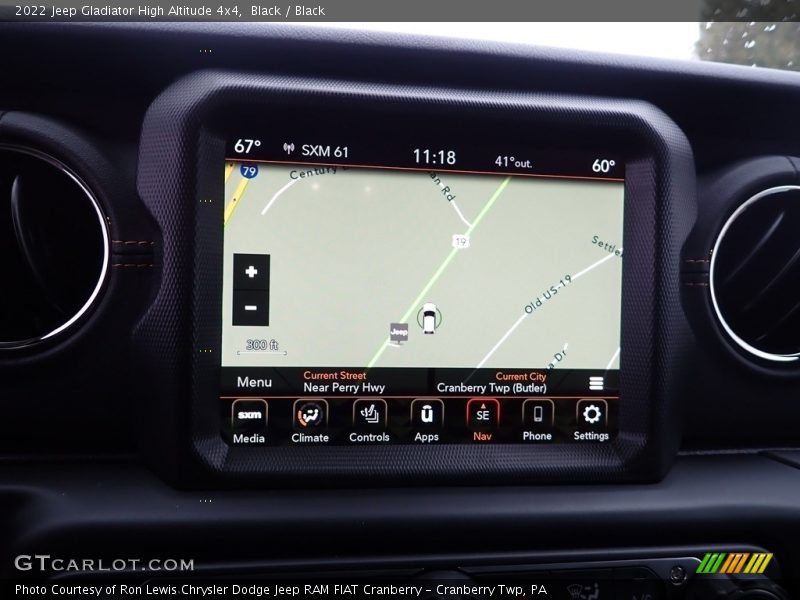 Black / Black 2022 Jeep Gladiator High Altitude 4x4