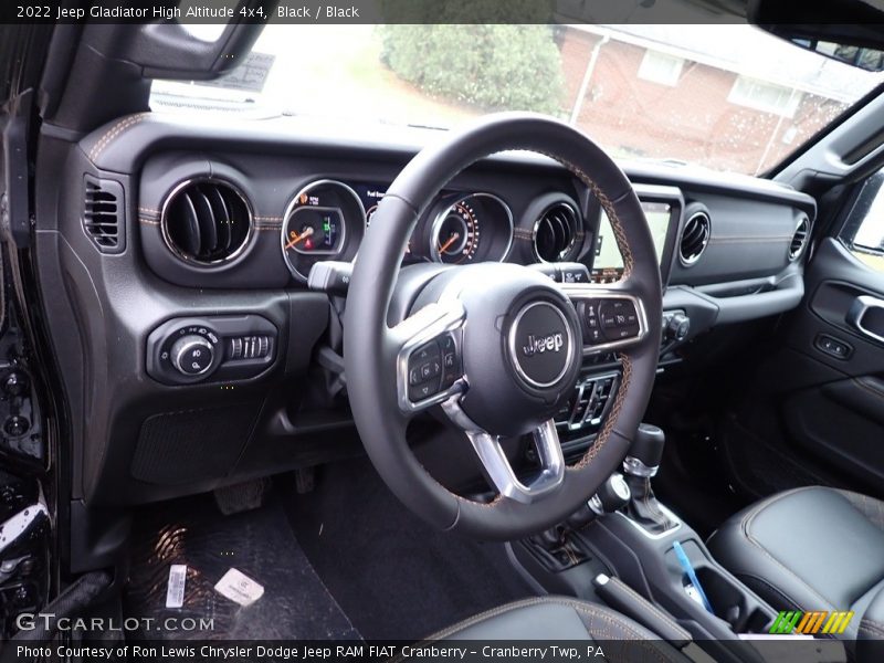 Black / Black 2022 Jeep Gladiator High Altitude 4x4