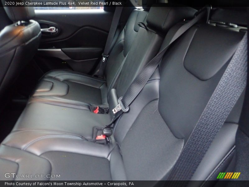 Velvet Red Pearl / Black 2020 Jeep Cherokee Latitude Plus 4x4