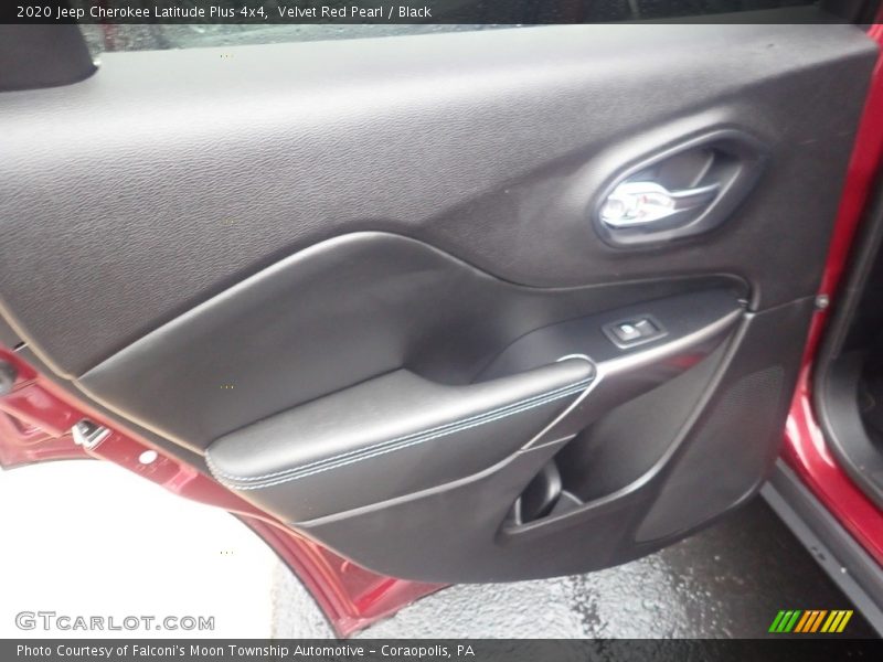 Velvet Red Pearl / Black 2020 Jeep Cherokee Latitude Plus 4x4
