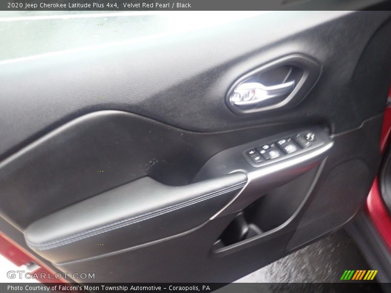 Velvet Red Pearl / Black 2020 Jeep Cherokee Latitude Plus 4x4
