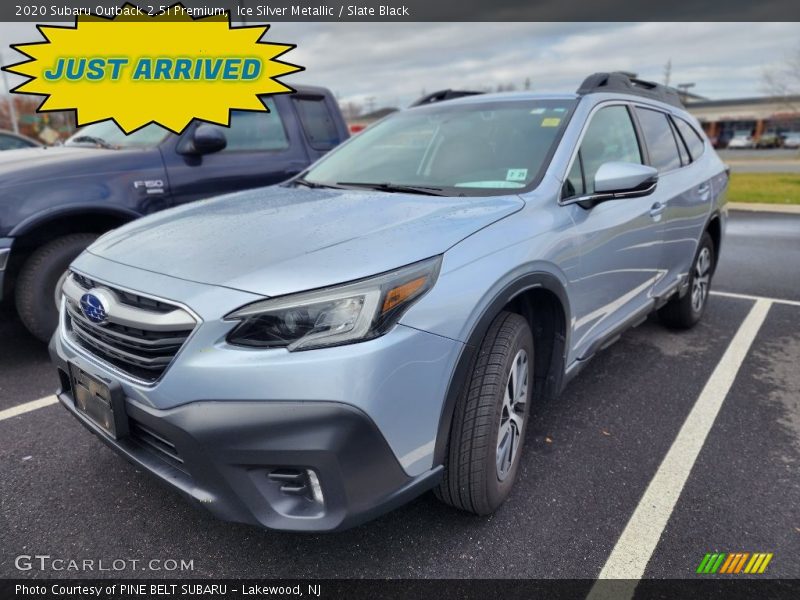 Ice Silver Metallic / Slate Black 2020 Subaru Outback 2.5i Premium