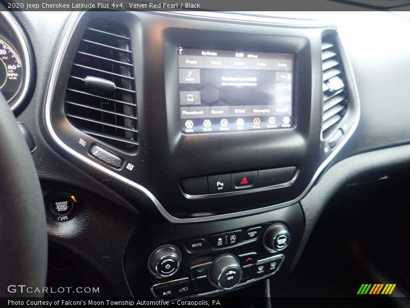 Velvet Red Pearl / Black 2020 Jeep Cherokee Latitude Plus 4x4