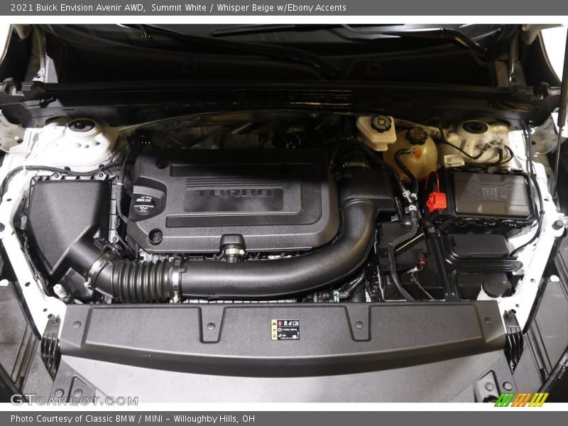  2021 Envision Avenir AWD Engine - 2.0 Liter Turbocharged DOHC 16-Valve VVT 4 Cylinder