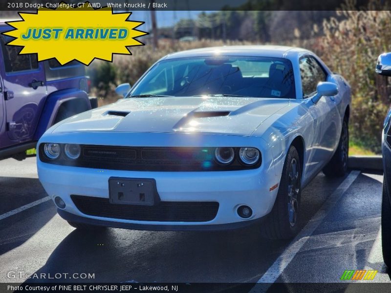 White Knuckle / Black 2018 Dodge Challenger GT AWD