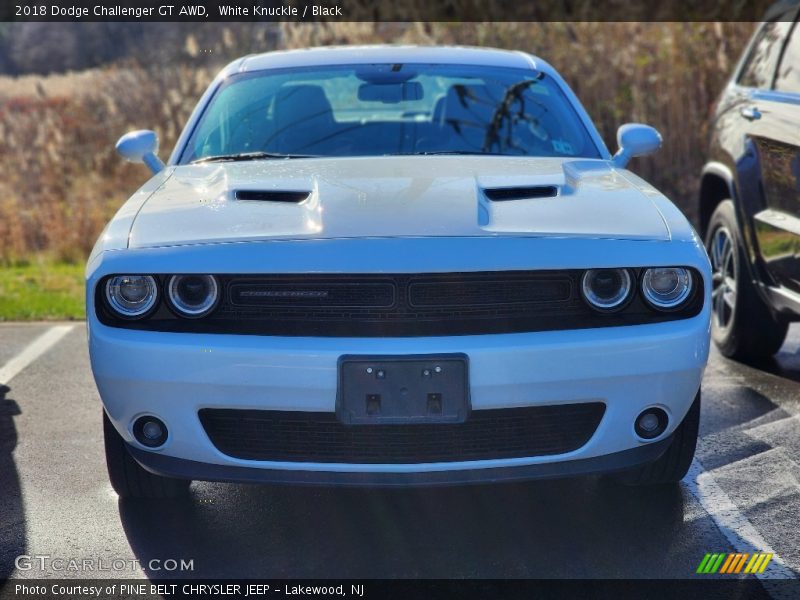 White Knuckle / Black 2018 Dodge Challenger GT AWD