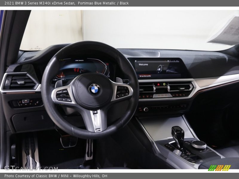 Dashboard of 2021 3 Series M340i xDrive Sedan