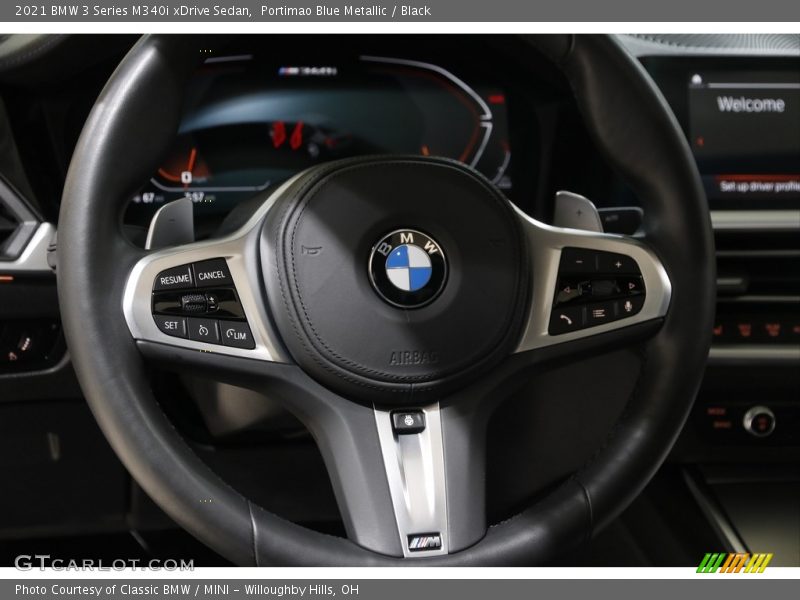  2021 3 Series M340i xDrive Sedan Steering Wheel