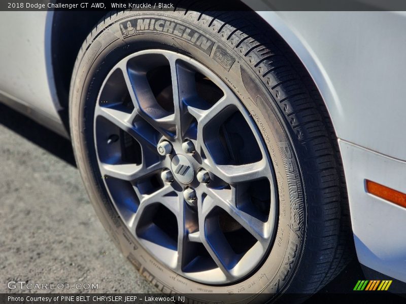 White Knuckle / Black 2018 Dodge Challenger GT AWD