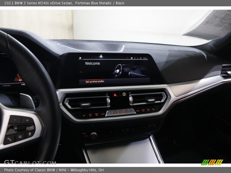 Controls of 2021 3 Series M340i xDrive Sedan