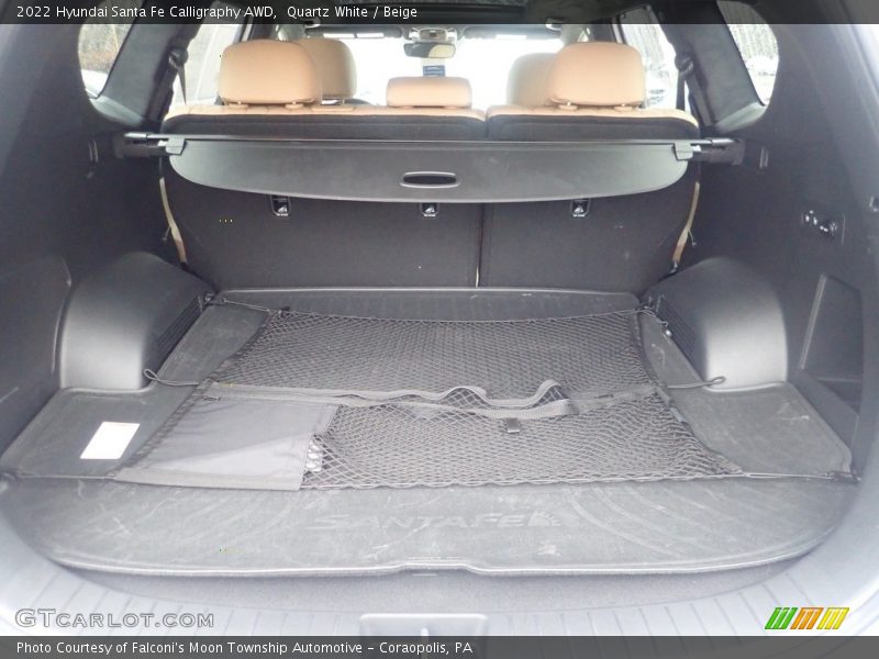  2022 Santa Fe Calligraphy AWD Trunk
