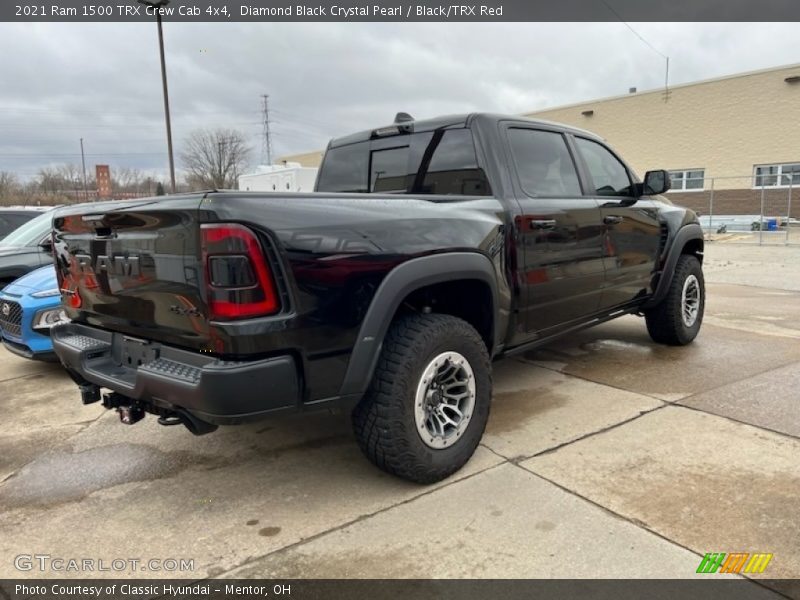 Diamond Black Crystal Pearl / Black/TRX Red 2021 Ram 1500 TRX Crew Cab 4x4