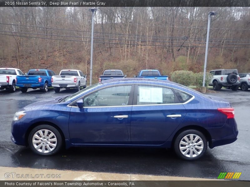  2016 Sentra SV Deep Blue Pearl
