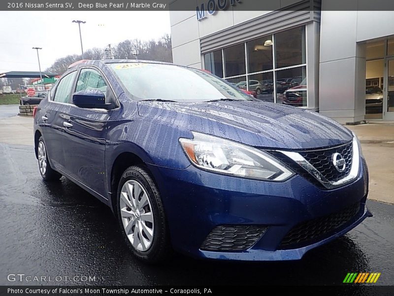  2016 Sentra SV Deep Blue Pearl
