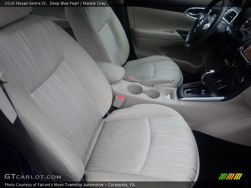 Front Seat of 2016 Sentra SV