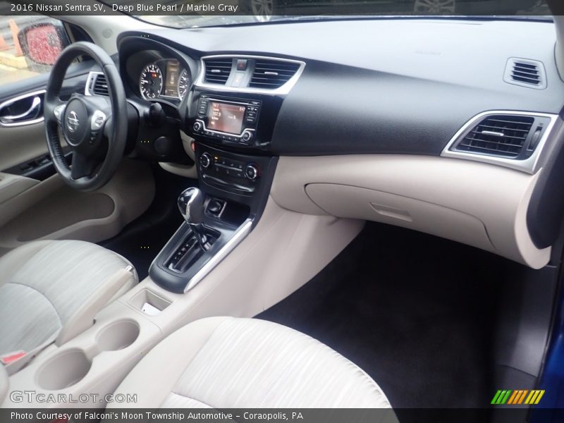 Marble Gray Interior - 2016 Sentra SV 
