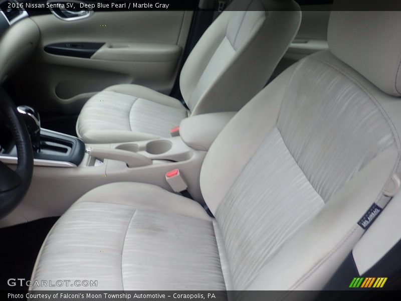 Front Seat of 2016 Sentra SV
