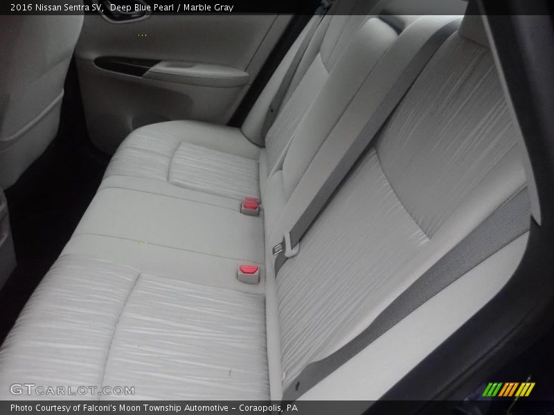 Rear Seat of 2016 Sentra SV
