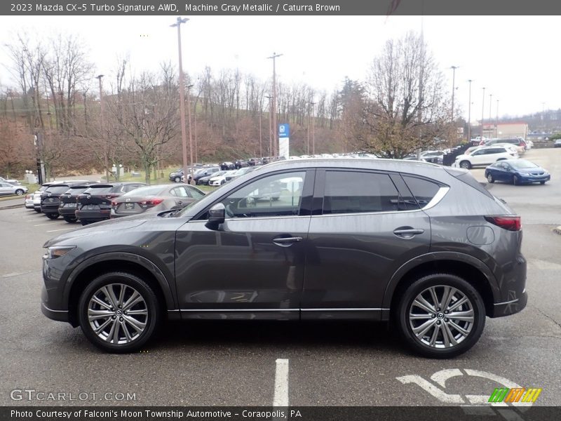  2023 CX-5 Turbo Signature AWD Machine Gray Metallic