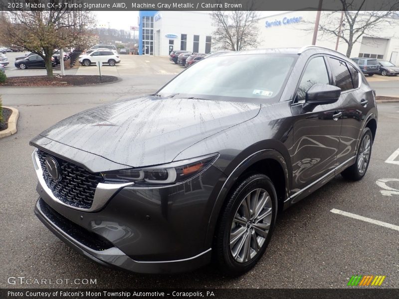 Front 3/4 View of 2023 CX-5 Turbo Signature AWD