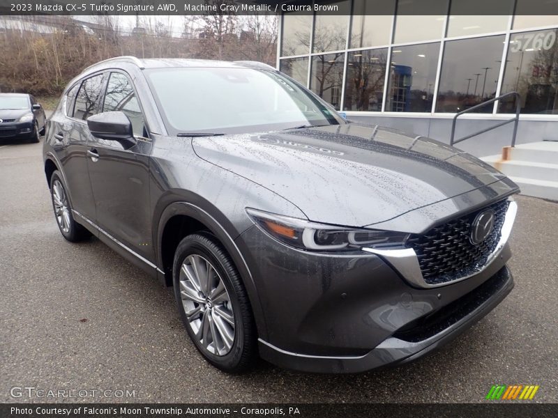  2023 CX-5 Turbo Signature AWD Machine Gray Metallic