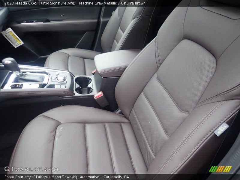 Front Seat of 2023 CX-5 Turbo Signature AWD